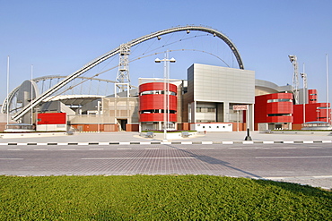 The Khalifa stadium, centrepiece of the 15th Asian Games to be held in Doha, Qatar in December 2006.