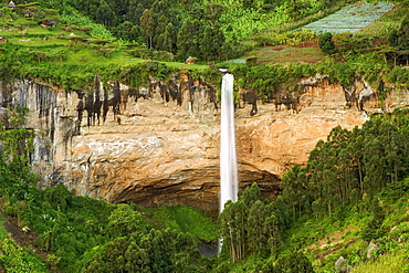 Sipi Falls on the slopes of Mount Elgon in eastern Uganda.