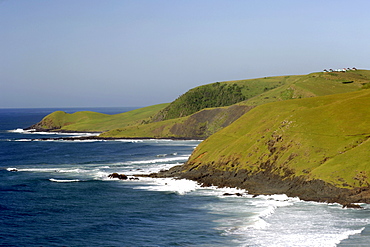 Coastline between Coffee Bay and Hole in the Wall in a region of South Africa's Eastern Cape Province formerly known as the Transkei.