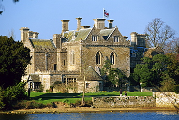 Beaulieu Abbey, given by King Henry VIII to the Montagu family during the 16th century dissolution of the monasteries, Hampshire, England, United Kingdom, Europe