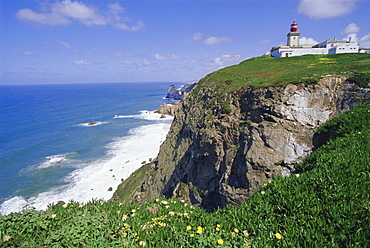 Cabo da Roca, Europe's westernmost point, Sintra-Cascais Natural Park, Estremadura, Portugal, Europe