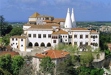 Sintra National Palace, Sintra, Portugal, Europe