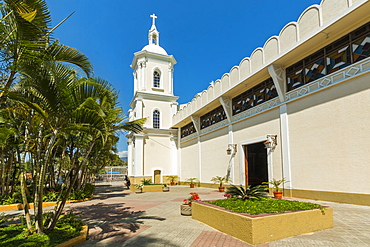 Nuestra Senora del Rosario Cathedral built in 1823 in this progressive northern commercial city, Esteli, Nicaragua, Central America