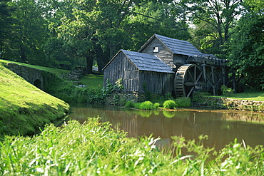 Mabry Mill, restored and working, Blue Ridge Parkway, south Appalachian Mountains, Virginia, United States of America, North America