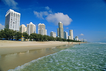 Surfers Paradise beach, Gold Coast, Queensland, Australia