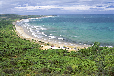 Coast of the Angahook-Lorne State Park, west of Anglesea, on Great Ocean Road, Victoria, Australia, Pacific