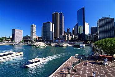 Sydney Cove and Circular Quay, Sydney, New South Wales, Australia, Pacific