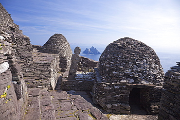 Celtic Monastery, Skellig Michael, UNESCO World Heritage Site, County Kerry, Republic of Ireland, Europe