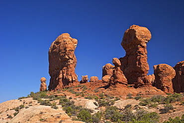 Garden of Eden, Arches National Park, Moab, Utah, United States of America, North America 