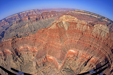 Aerial photo of Grand Canyon from Papillon Helicopter, Grand Canyon National Park, UNESCO World Heritage Site, Arizona, United States of America, North America