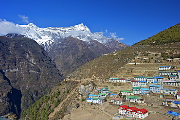 Namche Bazaar, Nepal, Himalayas, Asia 