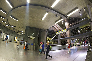 Westminster Underground Station, Jubilee Line, London, England, United Kingdom, Europe