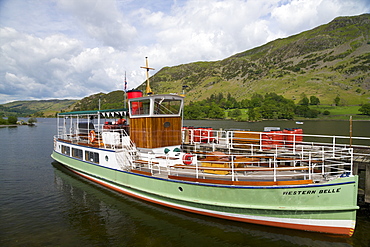 Western Belle, Ullswater, Lake District National Park, Cumbria, England, United Kingdom, Europe