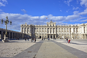 Royal Palace (Palacio Real), Madrid, Spain, Europe