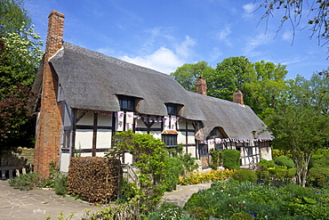 Anne Hathaway's Cottage, Shottery, Stratford-upon-Avon, Warwickshire, England, United Kingdom, Europe