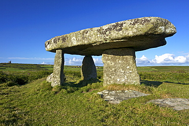 Lanyon Quoit, near Madron, Lands End Peninsula, Cornwall, England, United Kingdom, Europe