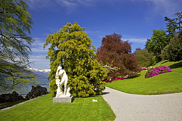 Gardens of Villa Melzi, Bellagio, Lake Como, Lombardy, Italian Lakes, Italy, Europe