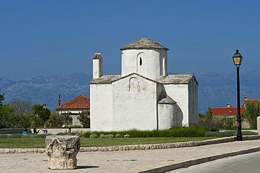 Church of the Holy Cross, Nin, Zadar County, Croatia, Europa