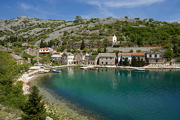 Adriatic bay, Tribanj Lisarica, Croatia, Europe