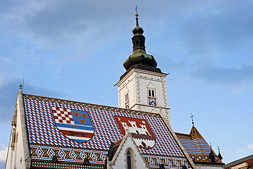 St. Mark's Church, Zagreb, Croatia, Europe