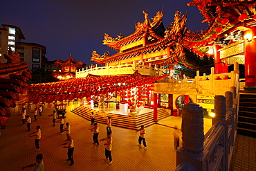 T'ai Chi Ch'uan, Tai chi chuan, Chinese martial arts, Chinese Thean Hou Temple, Kuala Lumpur, Malaysia, Asia