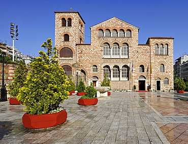 Cathedral of Agios Dimitrios or Agios Demetrios, Thessaloniki, Chalkidiki, Macedonia, Greece, Europe