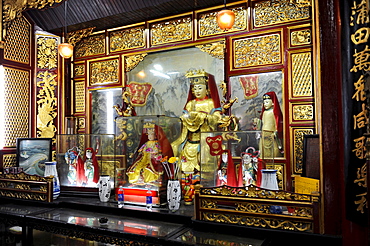 Chinese temple, interior, Hoi An, Quang Nam, Central Vietnam, Vietnam, Southeast Asia, Asia