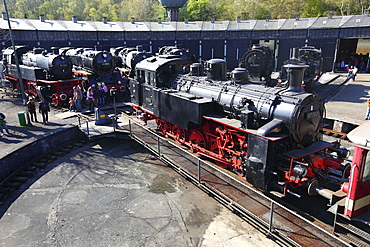 Steam Locomotive Festival, Railway Museum, Dahlhausen, Bochum, North Rhine-Westphalia, Germany, Europe