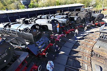 Steam Locomotive Festival, Railway Museum, Dahlhausen, Bochum, North Rhine-Westphalia, Germany, Europe