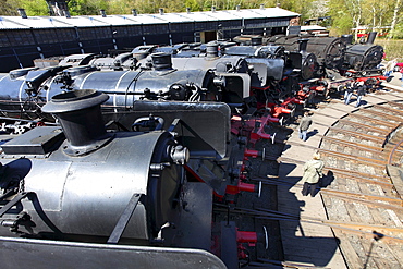 Steam Locomotive Festival, Railway Museum, Dahlhausen, Bochum, North Rhine-Westphalia, Germany, Europe