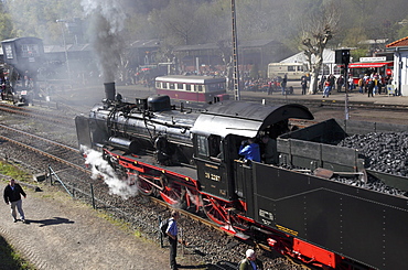 Steam Locomotive Festival, Railway Museum, Dahlhausen, Bochum, North Rhine-Westphalia, Germany, Europe