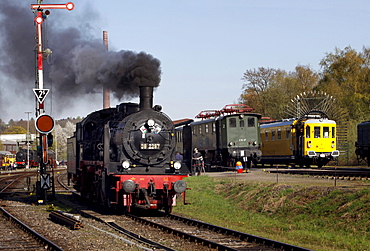 Steam Locomotive Festival, Railway Museum, Dahlhausen, Bochum, North Rhine-Westphalia, Germany, Europe