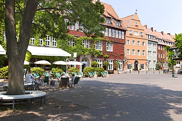 Historic centre, Ballhof, Hannover, Lower Saxony, Germany, Europe