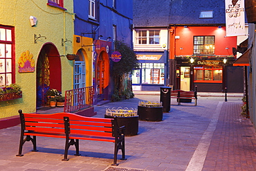 Evening in the center of Kinsale, County Cork, Republic of Ireland, British Isles, Europe