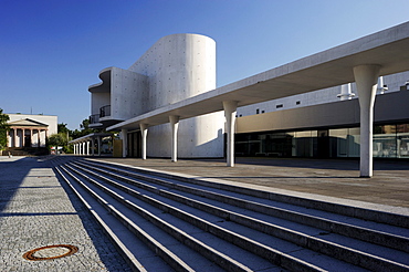 Staatstheater state theatre, Darmstadt, Hesse, Germany, in Europe