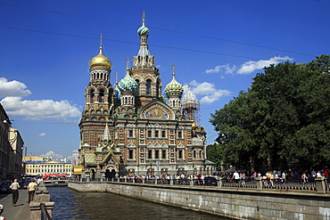 Church of the Savior on Spilled Blood, St. Petersburg, Russia, Europe