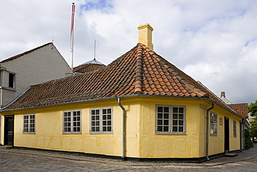 Hans Christian Andersen's childhood home in Odense, Denmark, Europe