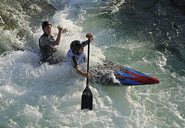 Whitewater kayaking