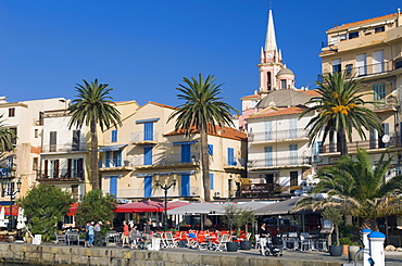 Promenade of Calvi, Balagne, Corsica, France, Europe