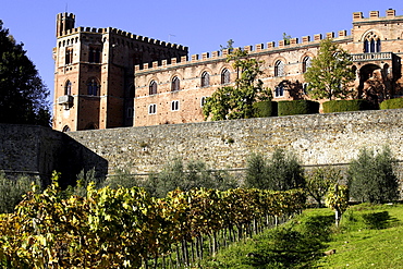 Brolio Castle, Chianti, Tuscany, Italy, Europe