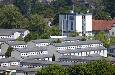 Siedlung Schuengelberg company town, International Building Exhibition Emscher Park, Gelsenkirchen, Ruhrgebiet region, North Rhine-Westphalia, Germany, Europe