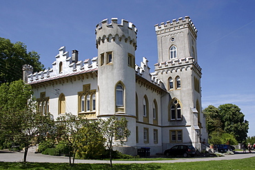 Schloss Benzenhofen Castle, Community of Berg, Ravensburg district, Upper Swabia, Baden-Wuerttemberg, Germany, Europe