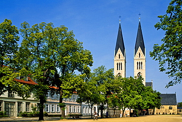 Cathedral, Cathedral Square, Halberstadt, Saxony-Anhalt, Germany, Europe