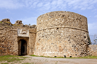 Othello tower guard and living tower, Famagusta, North Cyprus, Turkish, Cyprus, South Europe