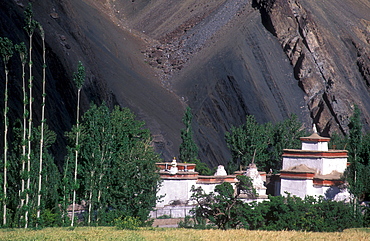 Buddhist monastery Alchi, Ladakh, Himalaya, Jammu and Kashmir, North India, Asia