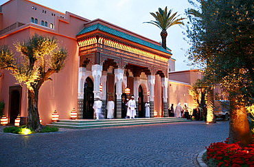 La Mamounia luxury hotel, Marrakech, Morocco, Africa