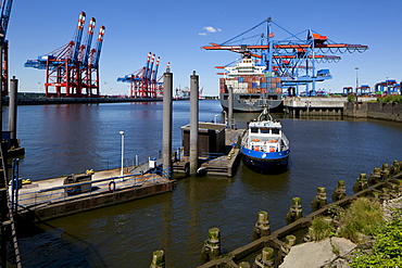 Walter Hofer Port, Burchardkai, Hamburg, Germany, Europe