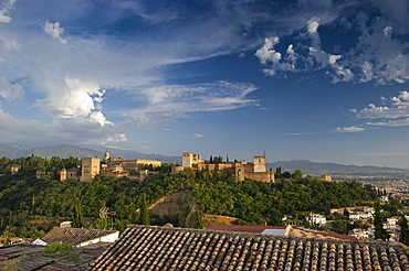 Alhambra, Granada, Andalucia, Spain, Europe