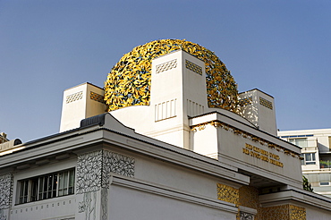 Secession, Vienna Secession exhibition building, designed by Joseph Maria Olbrich, 1st District, Vienna, Austria, Europe