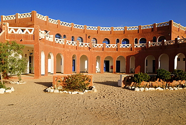 Hotel, Campment at Tamanrasset, Sahara desert, Algeria, North Africa